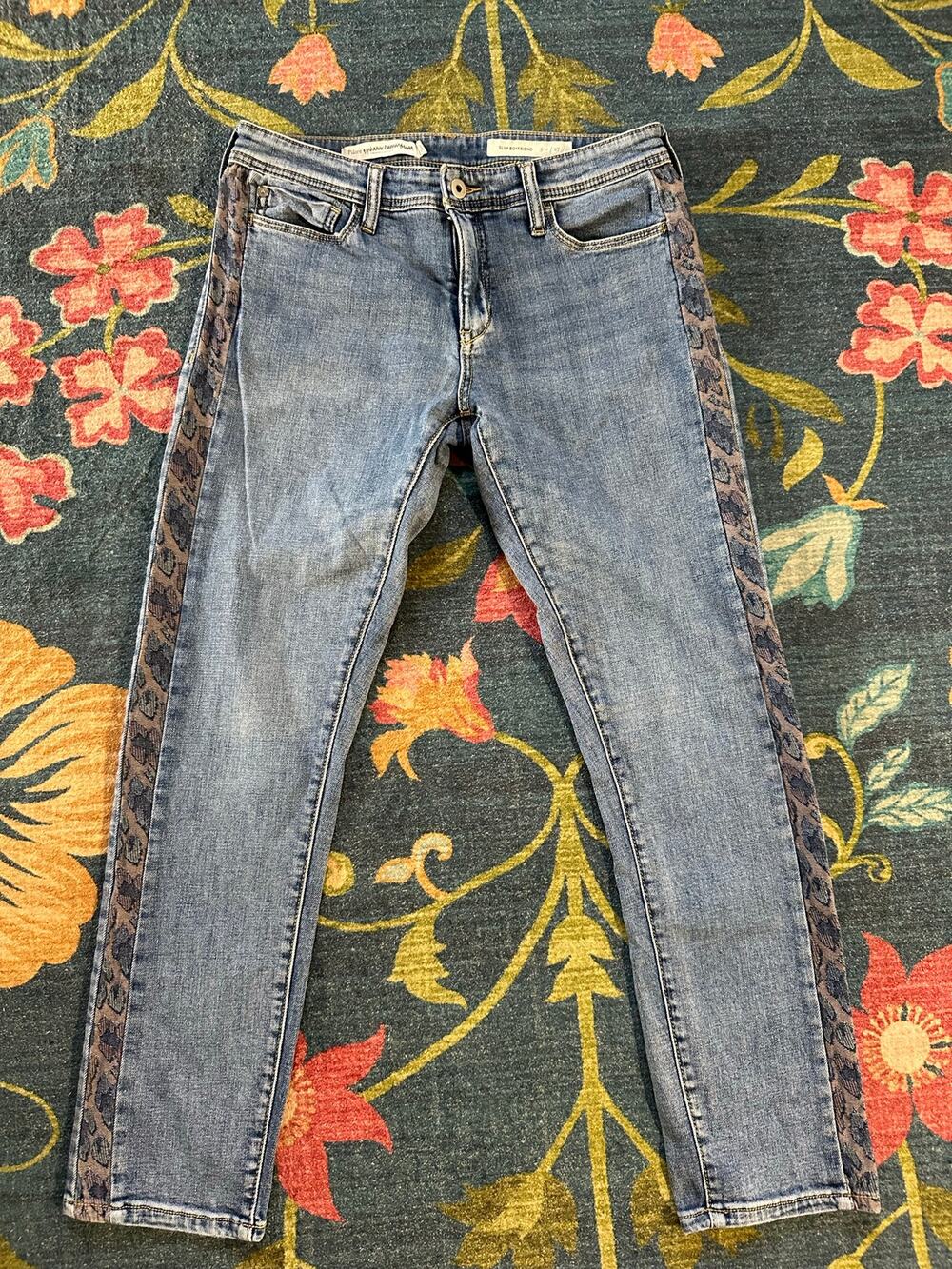 Anthropologie Pilcro Slim Boyfriend Jeans Size 27